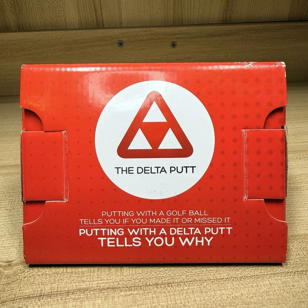 The Delta Putt Golf Putting Training Practice Aid Tool Puck With Green Mat‎